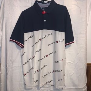 XL - Multi color - Tommy Hilfiger quarter button